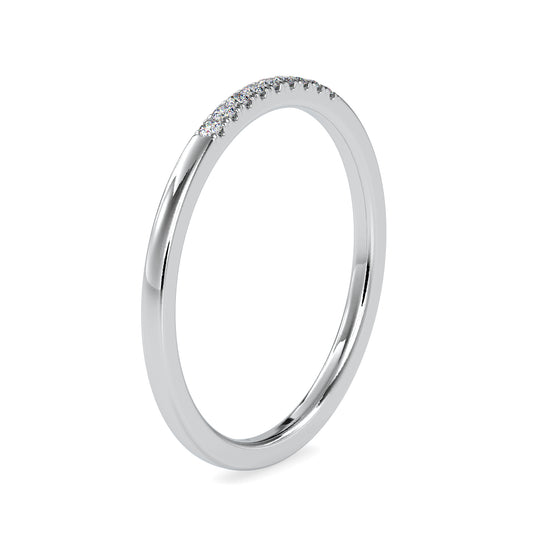 Timeless Beauty Round Shape Diamond Knockout Half Eternity Band