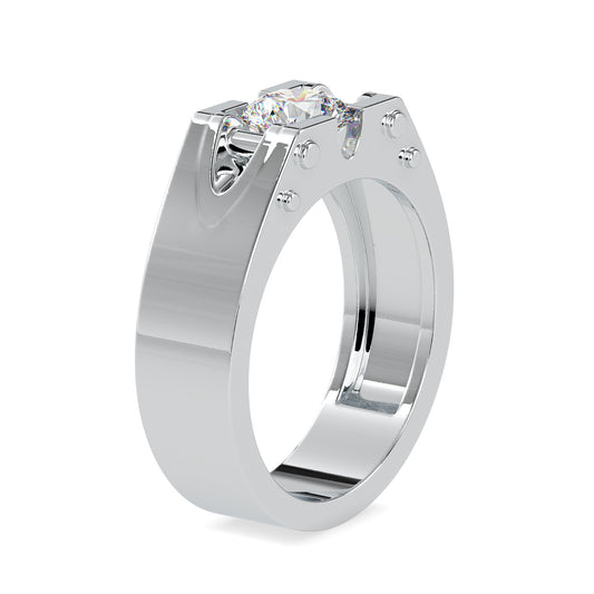 Opulent Brilliance Round Shape Brilliant Cut Diamond Signature Collection Solitaire Ring