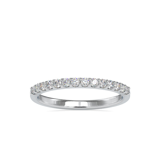 Majestic Sparkle Brilliant Round Shape Diamond  Eternity Band