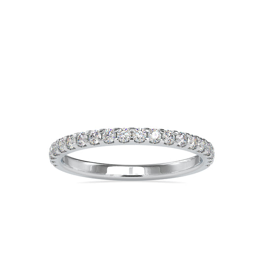 Elite Round Shape Brilliant Cut Diamond Eternity Wedding Band