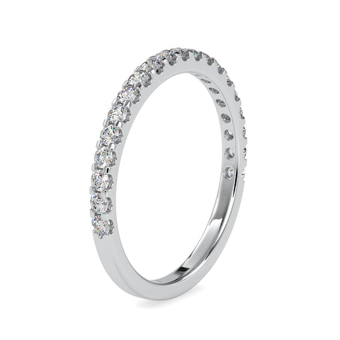 Elite Round Shape Brilliant Cut Diamond Eternity Wedding Band