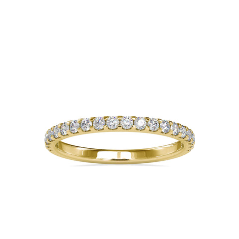 Elite Round Shape Brilliant Cut Diamond Eternity Wedding Band