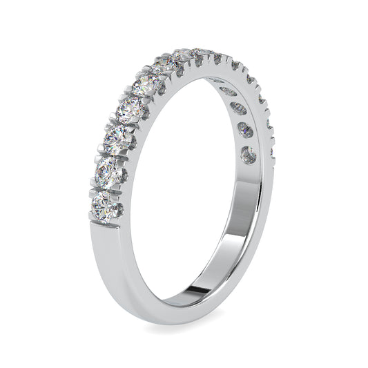 Prestige Round Shape Brilliant Cut Eternity channel Setting Ring