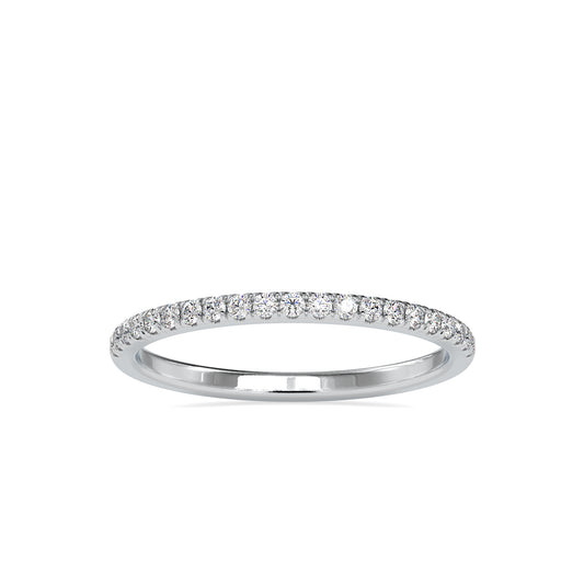 Timeless Beauty Round Shape Diamond Engaging Half Eternity Band