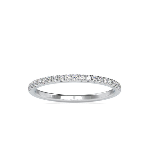 Timeless Beauty Round Shape Diamond Engaging Half Eternity Band