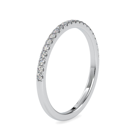 Timeless Beauty Round Shape Diamond Engaging Half Eternity Band