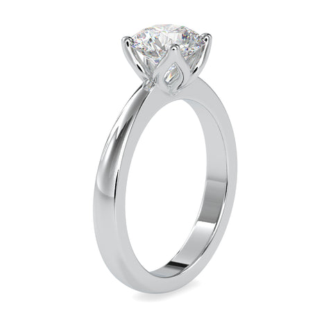 Imperial Splendour Round Shape Brilliant Cut Diamond Solitaire Ring