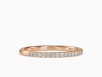 Timeless Beauty Round Shape Diamond Engaging Half Eternity Band