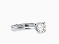 Imperial Splendour Round Shape Brilliant Cut Diamond Solitaire Ring