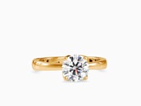 Imperial Splendour Round Shape Brilliant Cut Diamond Solitaire Ring