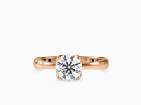 Imperial Splendour Round Shape Brilliant Cut Diamond Solitaire Ring