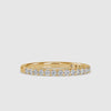 Elite Round Shape Brilliant Cut Diamond Eternity Wedding Band