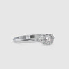 Regal Infinity Round Shape Brilliant Cut Diamond Cluster Ring