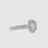 Pure Elegance Round Shape Diamond Halo Channel Setting alluring Ring