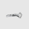 Pure Radiance Round Shape Brilliant Cut Diamond Antique Solitaire Ring